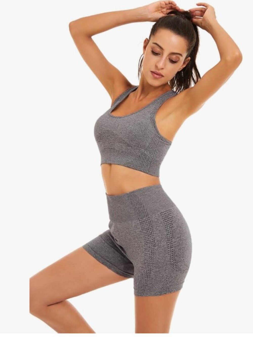Gray Small Workout Set - Picture 3 of 4